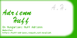 adrienn huff business card